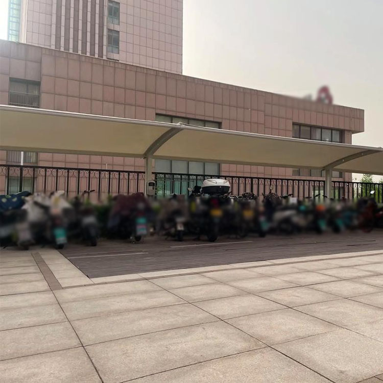 龙州县膜结构电动车棚